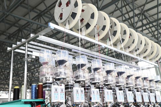 10 ヘッド 4 針刺身機械 工業用 数珠 シーキン 機能